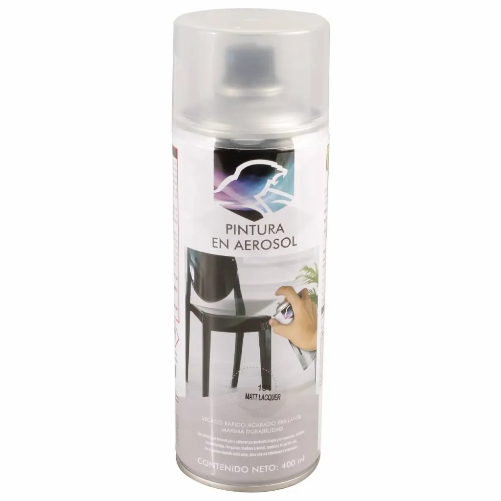 [7256L] PINT. AEROSOL TRANSPARENTE 400ML LION T.