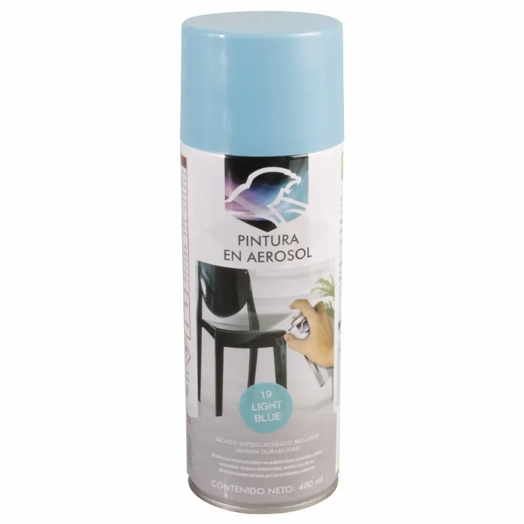 [7268L] PINT. AEROSOL AZUL CLARO 400ML LION T. 7268L