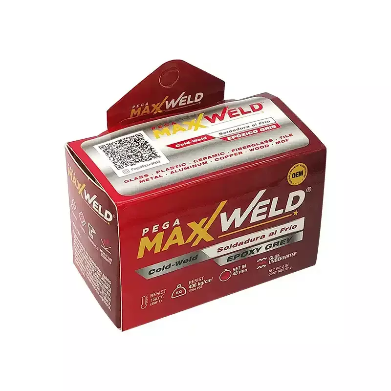[2412F] PEGAMAXXWELD EPOXICO GRIS 57G 2412