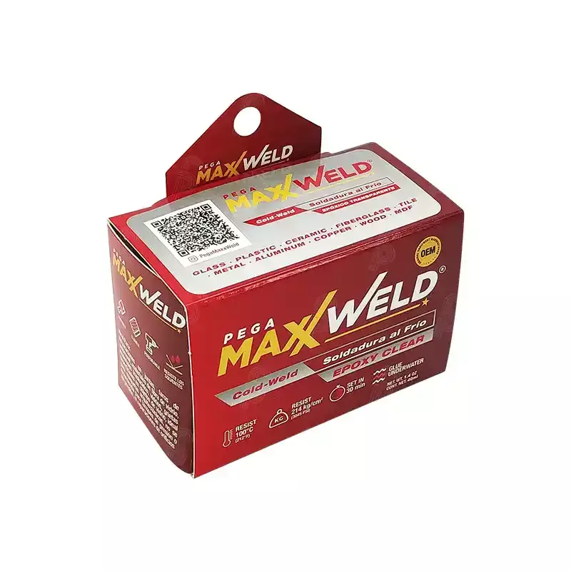 PEGAMAXXWELD EPOXICO TRANSPARENTE 57G