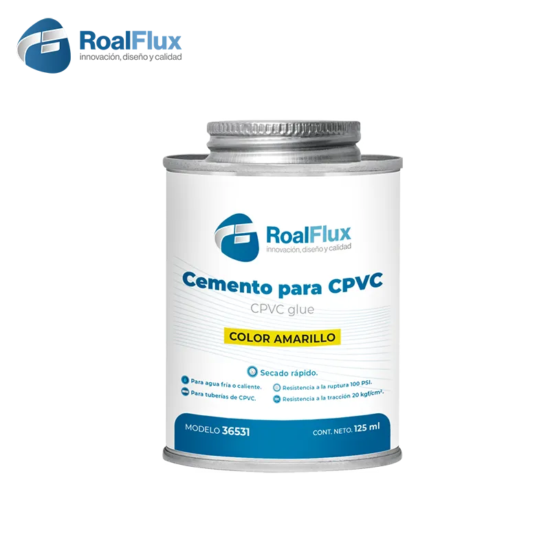 [36531] PEGAMENTO CPVC 125ML ROAL F 36531 ROAL FLUX