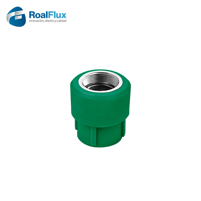[36626] ADAPTADOR PPR HEMBRA 1/2" 20MM CON INSERTO