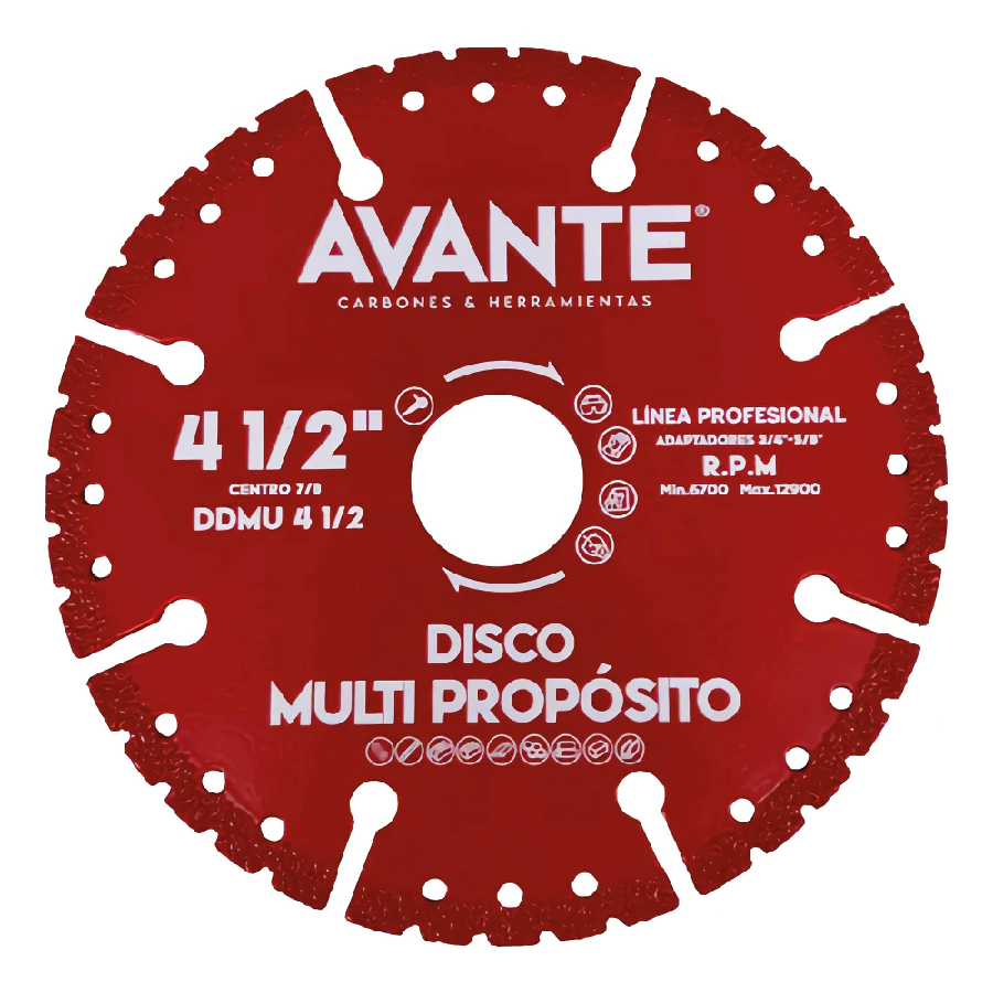 [DDMU 4 1/2] DISCO MULTI PROPOSITO/CORTE 4 1/2