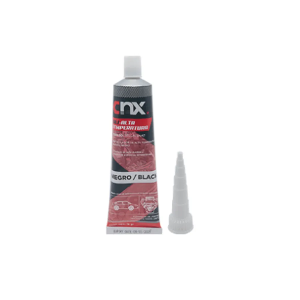 [SELLA75NAT] SILICON ALTA TEMPERATURA RTV NEGRO 75 GR CNX
