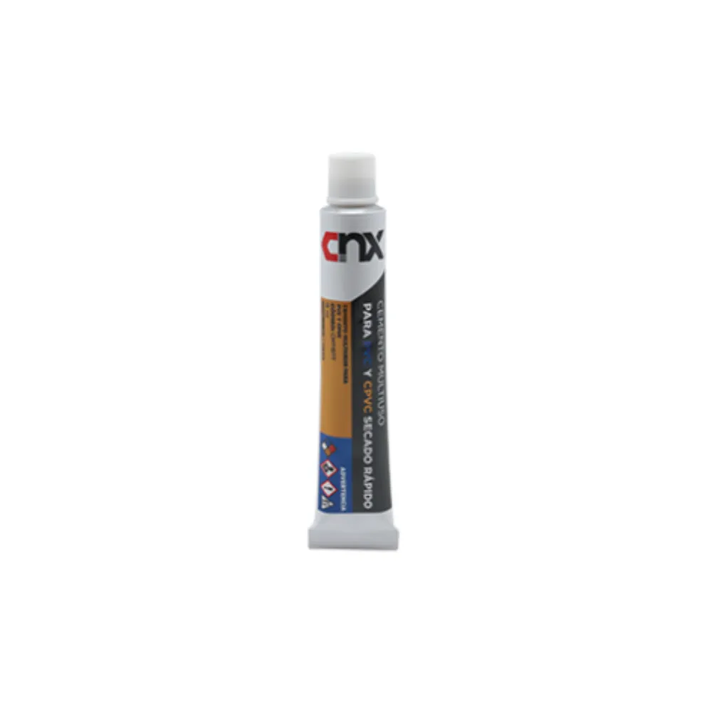 [CMT15TT] CEMENTO MULTIUSO P/PVC Y CPVC RISTRA 10 PIEZAS CNX CMT15TT
