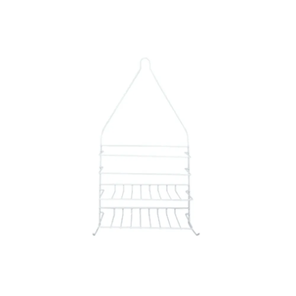 [ORG-001] ORGANIZADOR PARA REGADERA DE ALAMBRE BLANCO CNX