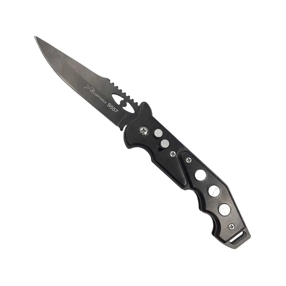 NAVAJA MONTE PAVONADA AUTOMATICA 3 1/2" 88,9 MM LION T