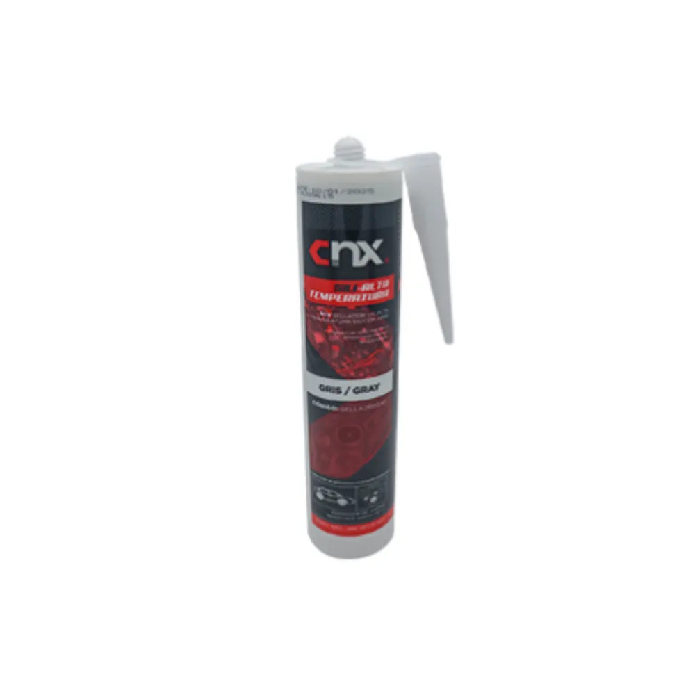 [SELLA280NAT] SILICON ALTA TEMP. NEGRO 280GR CNX