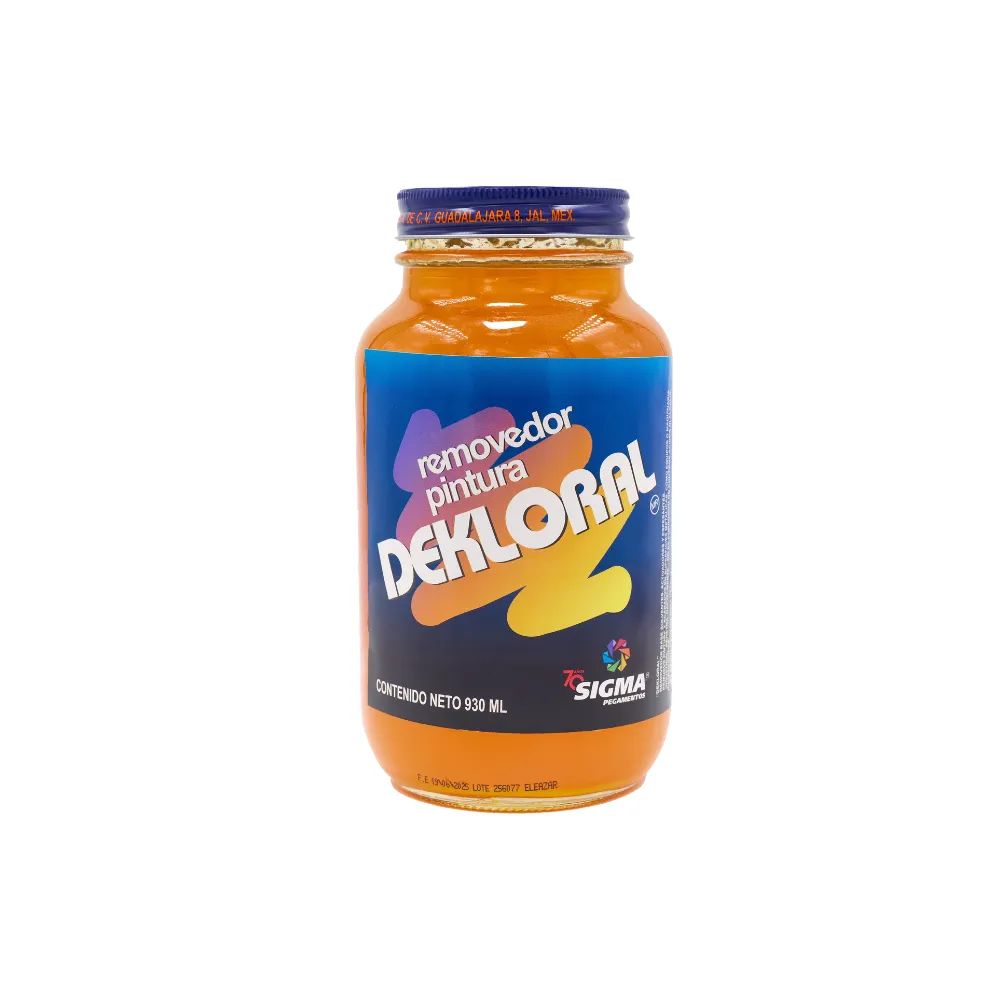 [REM930] REMOVEDOR DE PINTURA 930ML DEKLORAL