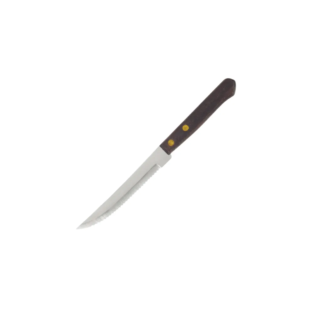 [8043L] CUCHILLO STEAK MANGO MADERA SIERRA LION