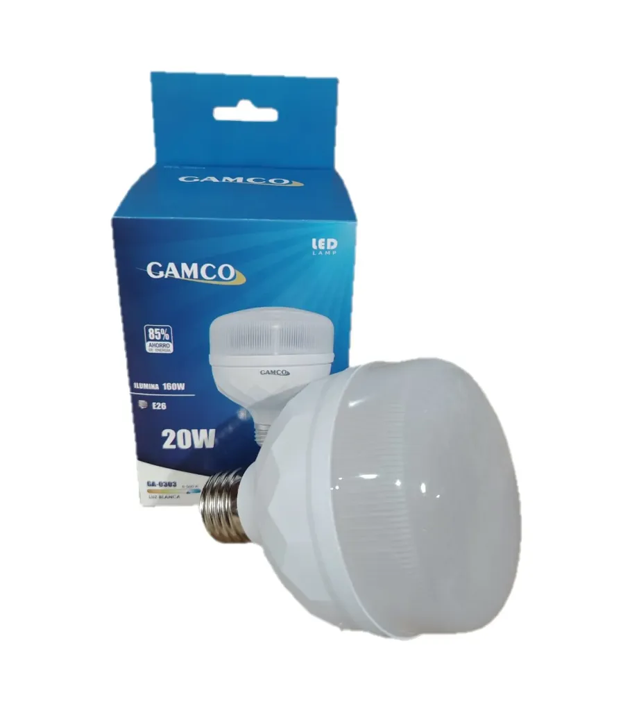 [GA0303] LED OMNIDIRECCIONAL ALTA POTENCIA TIPO "T" 20W 6500K
